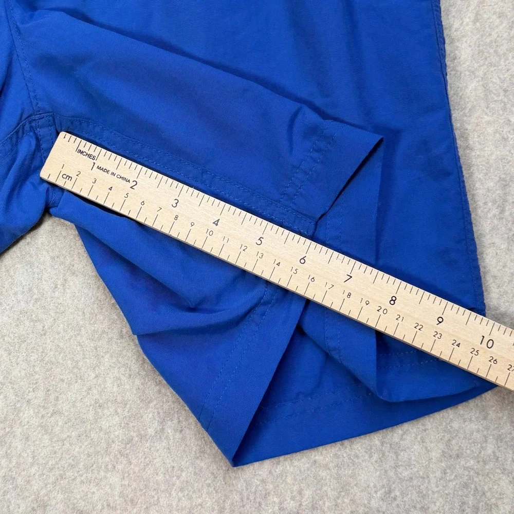 The North Face FlashDry Mens Blue Hiking Athletic Shorts Size Medium M 7 Inseam